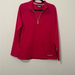 Boulder Gear Women’s 1/2 Zip Pullover Fleece Jacket Pink Size Large